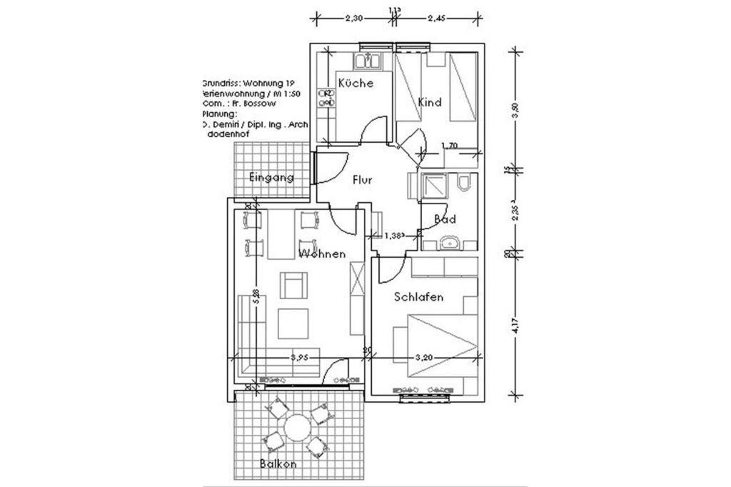 Ferienwohnung „Abendrot“ mit Meerblick Goehren  Exterior foto