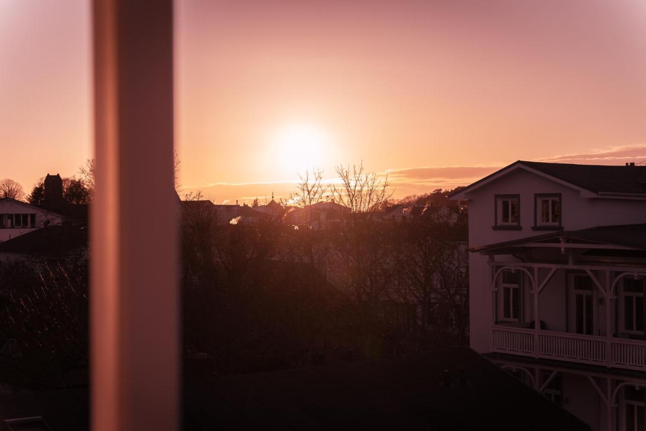 Ferienwohnung „Abendrot“ mit Meerblick Goehren  Exterior foto